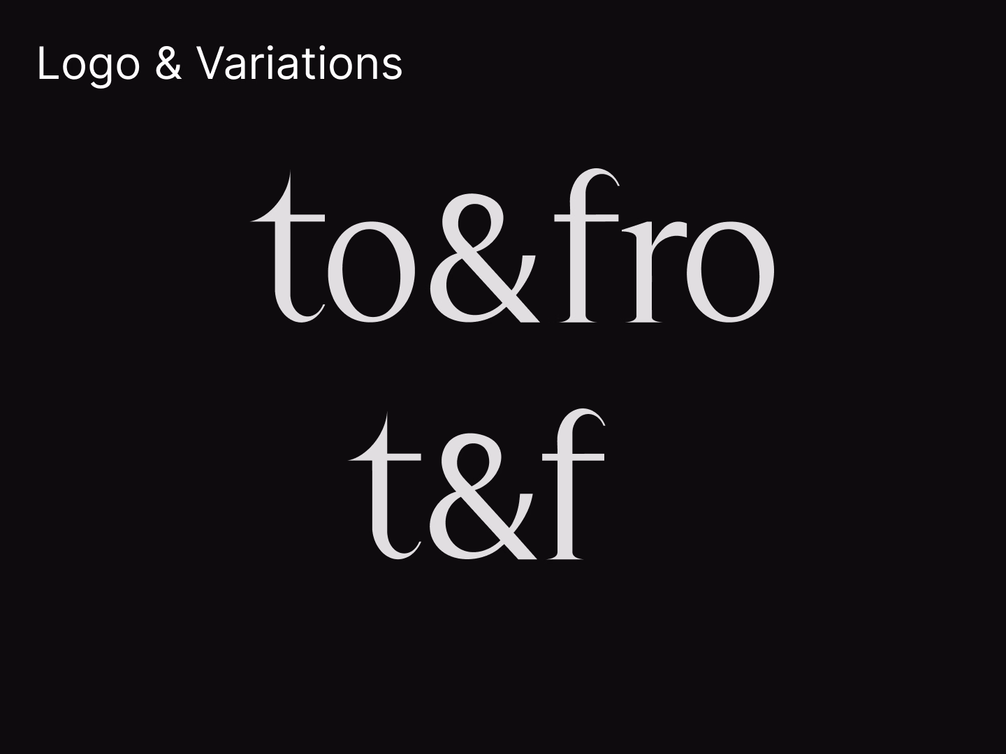 To&Fro logo construct 2